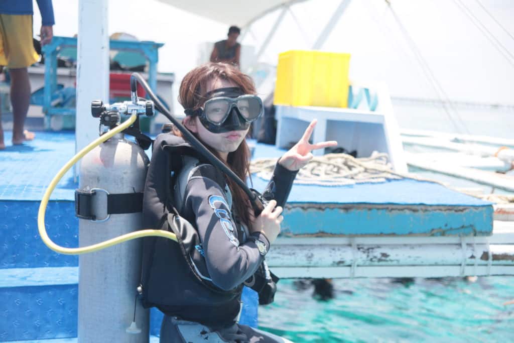 体験ダイビング、パンダノン島、アイランドホッピング