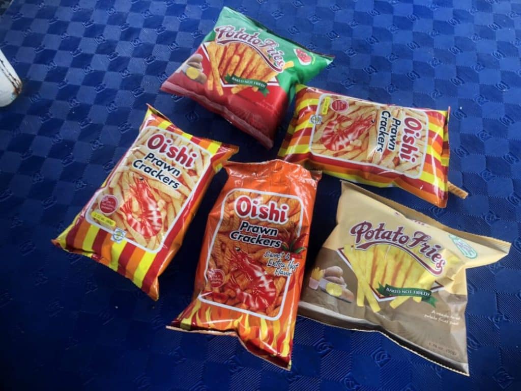 アイランドホッピングで出されるお菓子