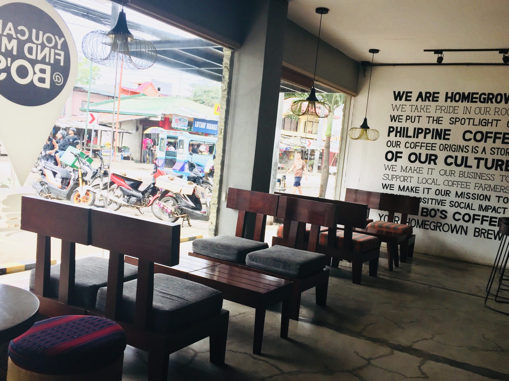 ボスコーヒー/Bo's Coffee in Maribago Lapu Lapu City、セブ島